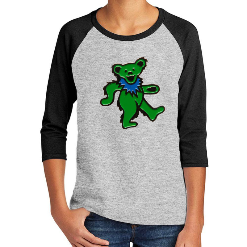 Grateful Dancing Bears Youth 3/4 Sleeve | Artistshot