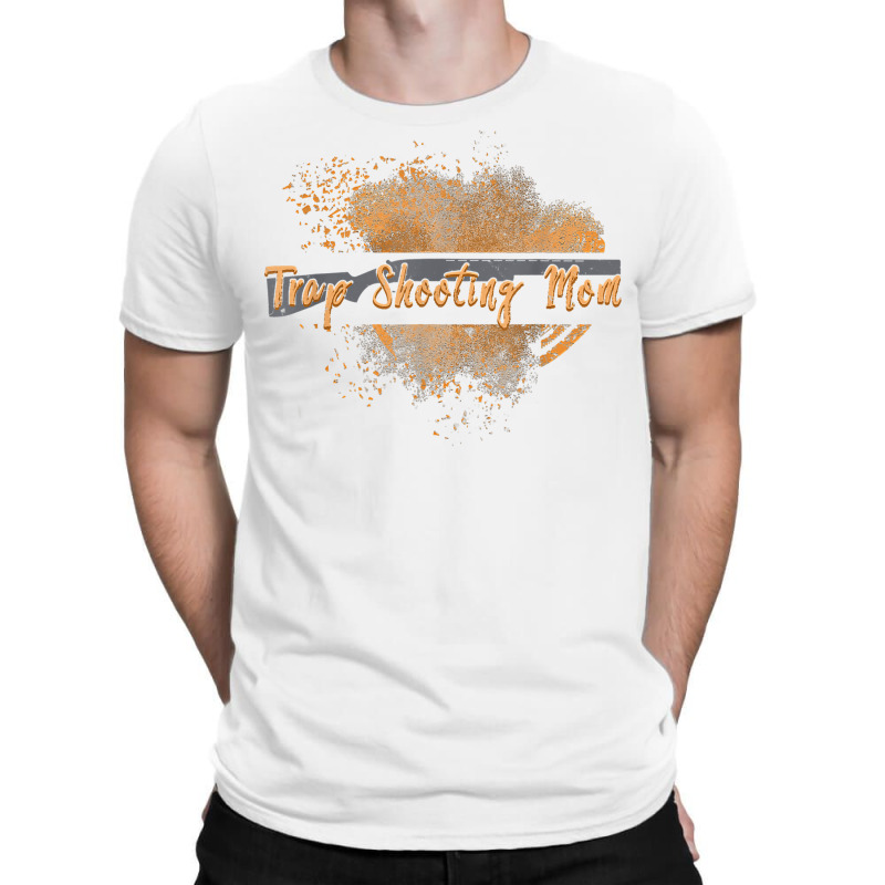 Trap Shooting Mom Exploding Clay Dust For Trap Shooters T Shirt T-shirt | Artistshot