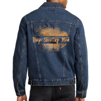 Trap Shooting Mom Exploding Clay Dust For Trap Shooters T Shirt Men Denim Jacket | Artistshot