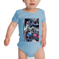 Blue Abstract Art Baby Bodysuit | Artistshot