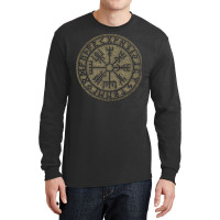 Vegvisir Viking Compass Runes Nordic Celtic Protection Pullover Hoodie Long Sleeve Shirts | Artistshot