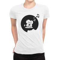 Angry Popstar Ladies Fitted T-shirt | Artistshot