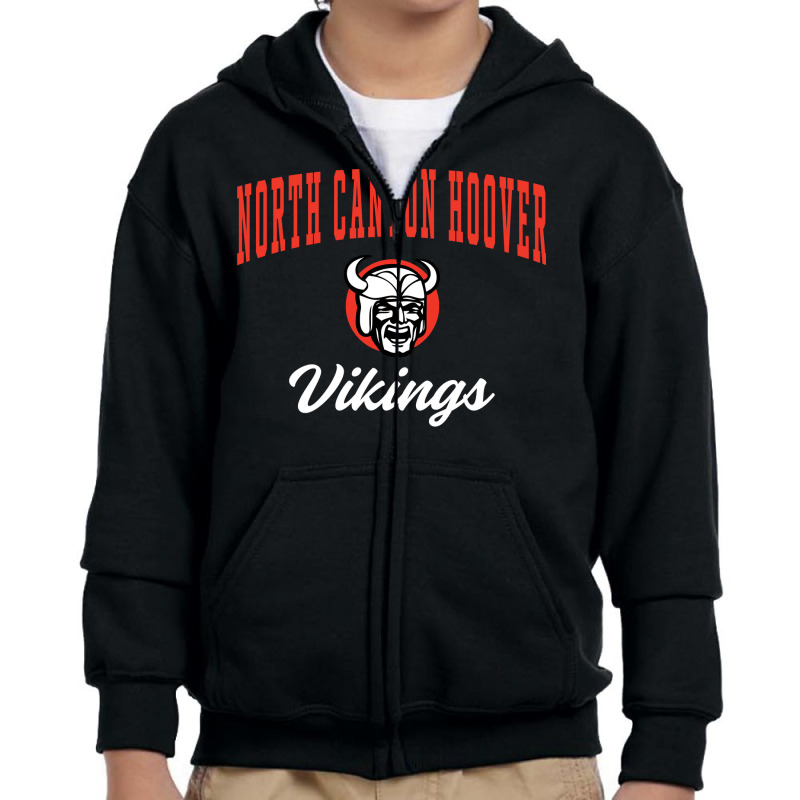 North Canton Hoover High School Vikings sweatshirt c3 Youth Zipper Hoodie | Artistshot