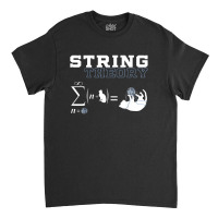 Funny Cat T Shirt Yarn String Theory Classic T-shirt | Artistshot