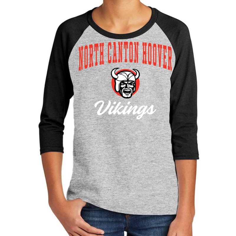 North Canton Hoover High School Vikings sweatshirt c3 Youth 3/4 Sleeve | Artistshot