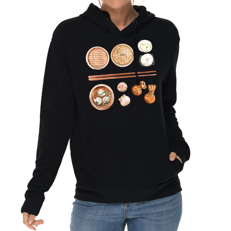 Assorted Chinese Cantonese Dim Sum T  Shirt Assorted Chinese Dim Sum T Lightweight Hoodie | Artistshot