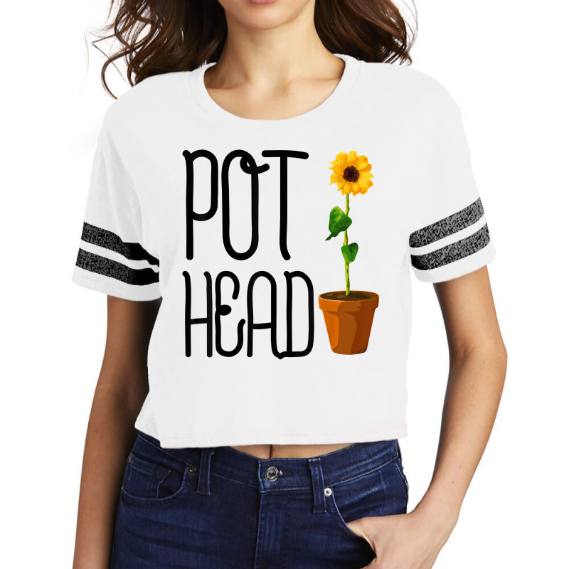 Funny Pot Head Master Gardener Cute Plant Lover T Shirt Gift Scorecard Crop Tee by corni3t6 | Artistshot