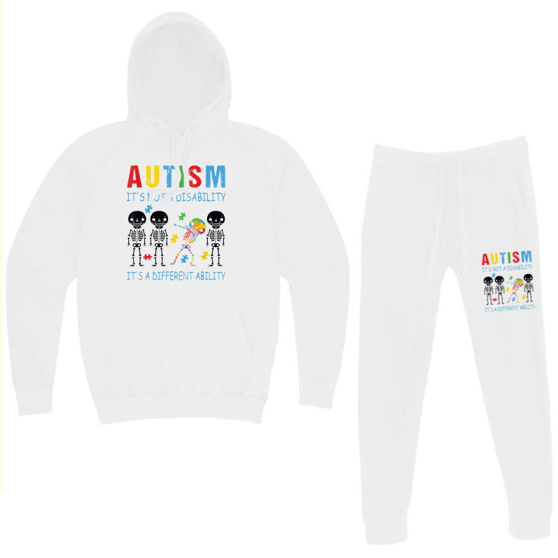 Autism Is Not A Disability It's A Different Ability Hoodie & Jogger set by kretapremium | Artistshot