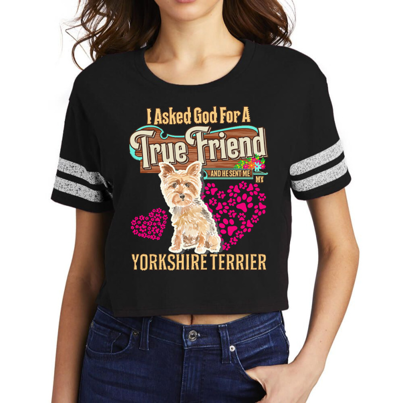 Yorkshire Terrier Owner Gift Yorkshire T  Shirt E N T  Shirt Scorecard Crop Tee by elephantjellyfish | Artistshot