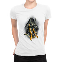 Egyptian God Anubis, Egypt Hieroglyph Pyramid T Shirt Ladies Fitted T-shirt | Artistshot