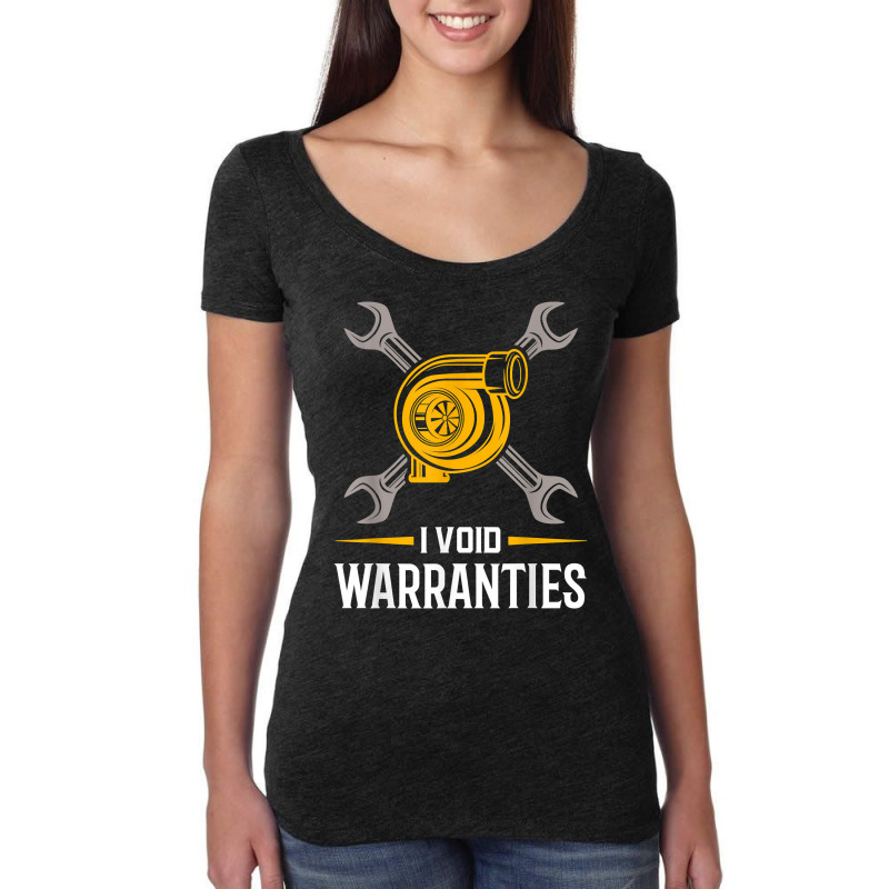 I Void Warranties T Shirt   Car Mechanic Auto Repair Gift Women's Triblend Scoop T-shirt by copedoire | Artistshot