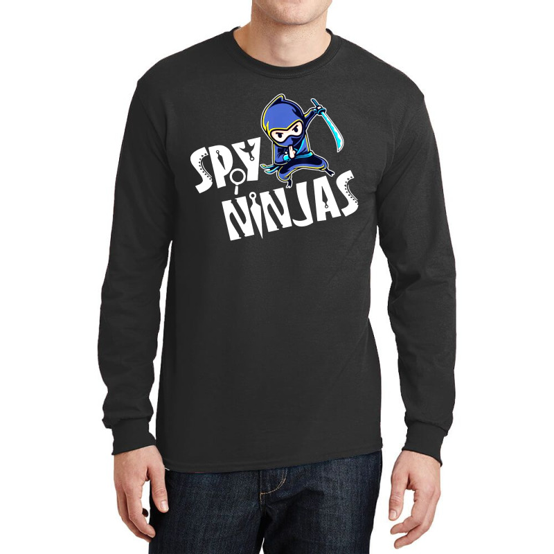 Spy Gaming Ninjas Gamer Funny Long Sleeve Shirts by liqualyfu | Artistshot