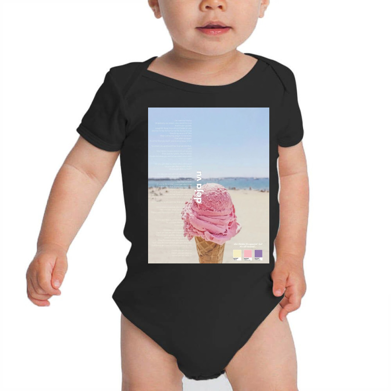 Deja Vu Olivia Rodrigo Poster Poster Baby Bodysuit | Artistshot