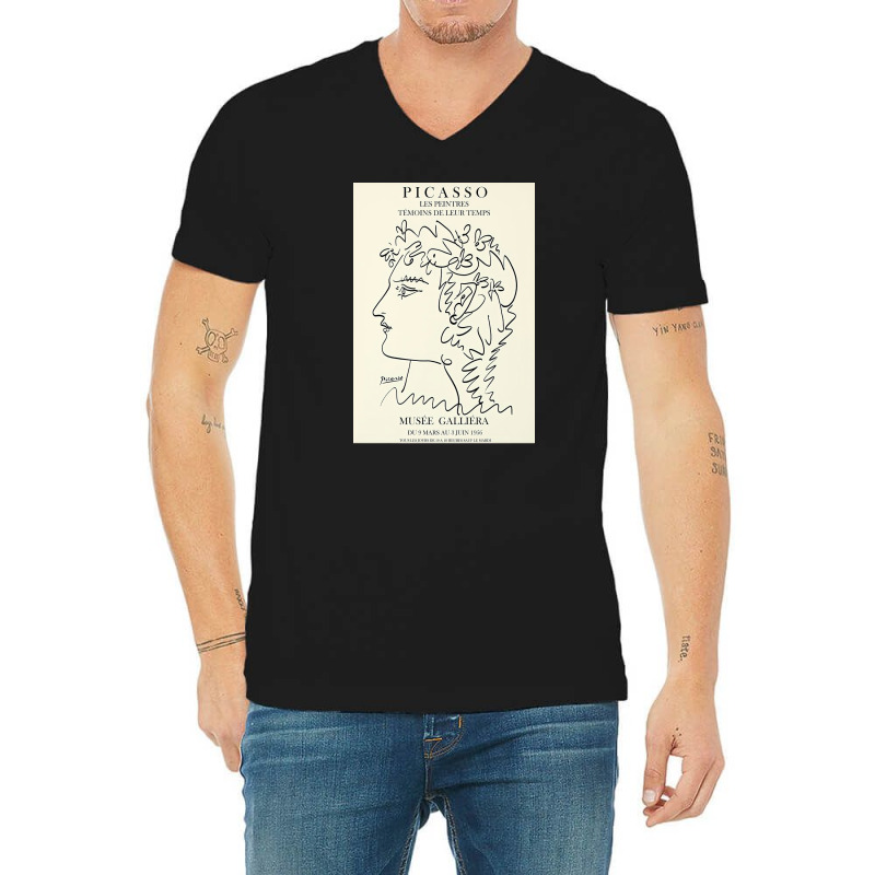 Picasso Les Peintres Temoins De Leur Temps V-neck Tee | Artistshot