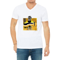 Jeremy Swayman Hockey V-neck Tee | Artistshot