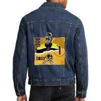 Jeremy Swayman Hockey Men Denim Jacket | Artistshot