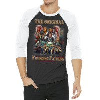 Original Founding Fathers Native American T Shirt 3/4 Sleeve Shirt | Artistshot