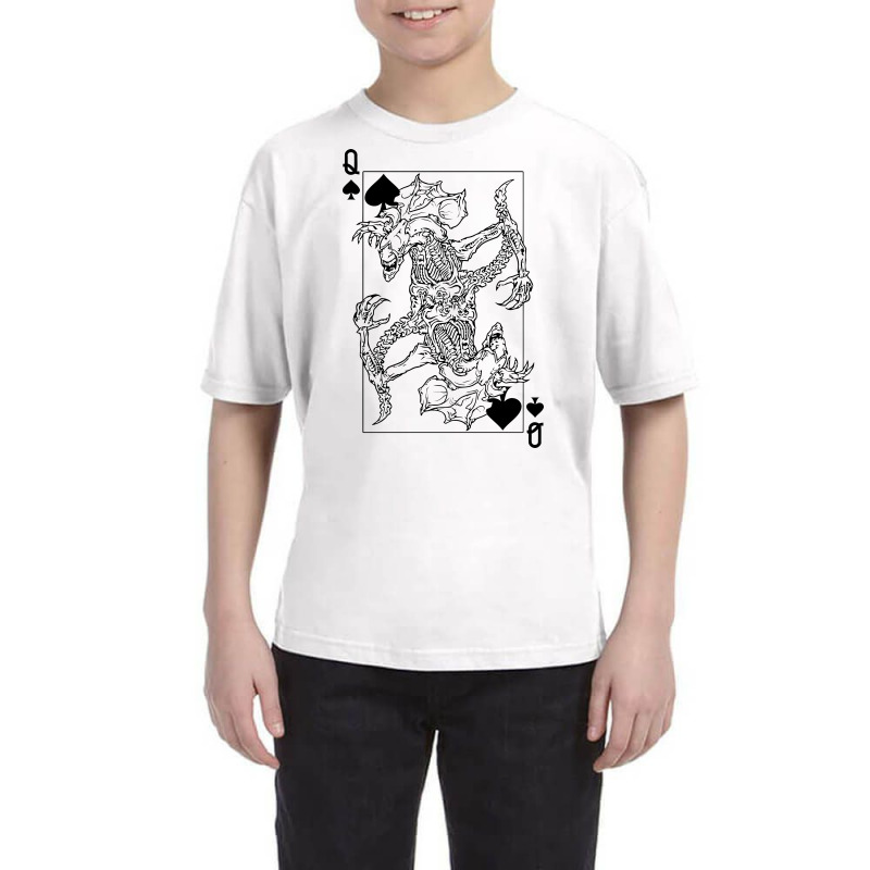 Alien Queen Of Spades Youth Tee | Artistshot