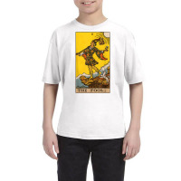 The Fool Tarot Card Major Arcana Card Zero 0 T Shirt Youth Tee | Artistshot