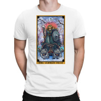 The Goddess Freyja The Chariot Tarot Card Norse Pagan Witch Tank Top T-shirt | Artistshot