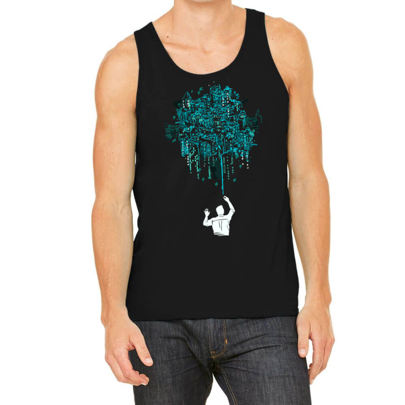 Lights Of Emerald City Tank Top by radmadhi | Artistshot