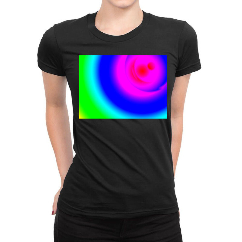 Multicolor Gradient Background For Cover Template, Blurred, Etc Ladies Fitted T-Shirt by argo | Artistshot