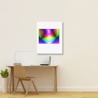 Multicolor Gradient Background For Cover Template, Blurred, Etc Portrait Canvas Print | Artistshot