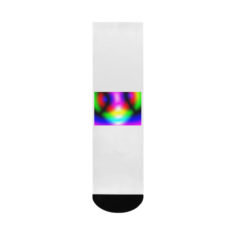 Multicolor Gradient Background For Cover Template, Blurred, Etc Crew Socks | Artistshot