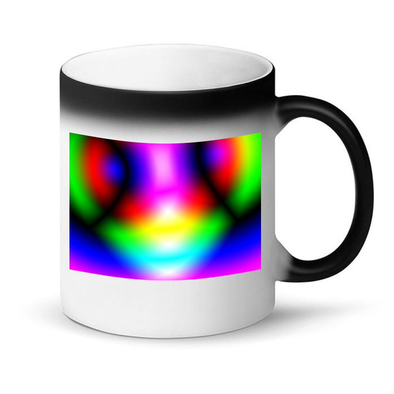 Multicolor Gradient Background For Cover Template, Blurred, Etc Magic Mug | Artistshot