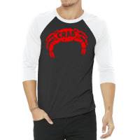 Crab Reggae Derrick Morgan 3/4 Sleeve Shirt | Artistshot