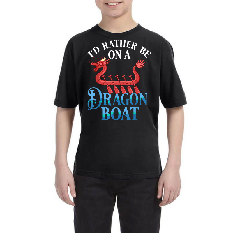 Dragon Boat Racing Festival Paddle Chinese Boating T Shirt Youth Tee | Artistshot