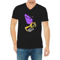 The Mad Titan V-neck Tee | Artistshot