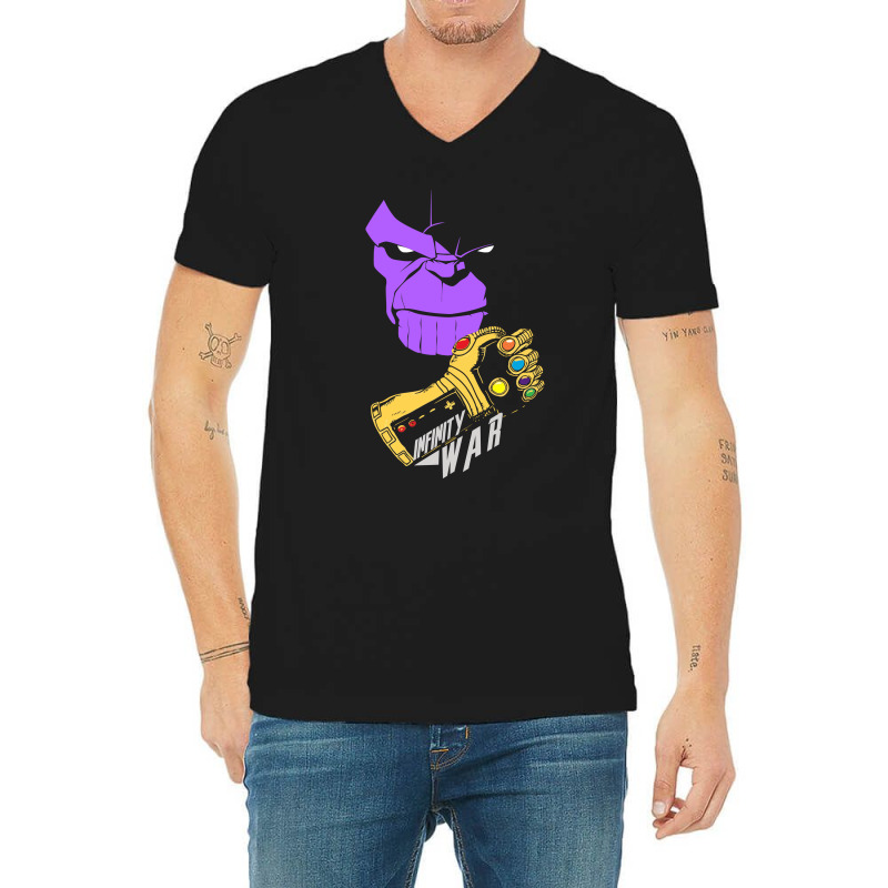 The Mad Titan V-neck Tee | Artistshot