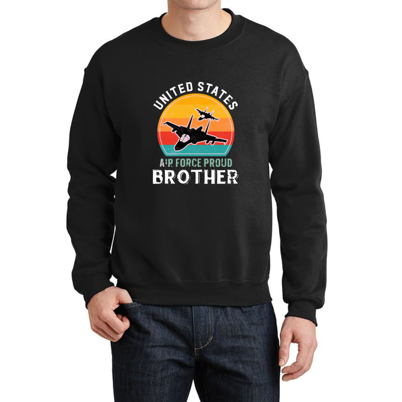 United States Air Force Proud Brother, 4th Of July Independence Day Crewneck Sweatshirt by liburdowu | Artistshot