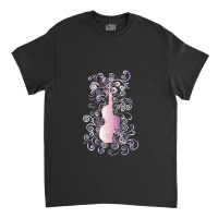 Violin Music Musical Instrument Violin Flourish Classic T-shirt | Artistshot