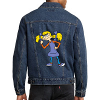 Angelica Pickles Rugrats Men Denim Jacket | Artistshot