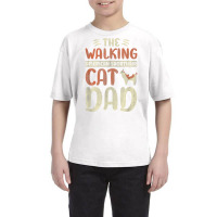 He Walking American Shorthair Cat Dad Kitty Cat Walking T Shirt Youth Tee | Artistshot