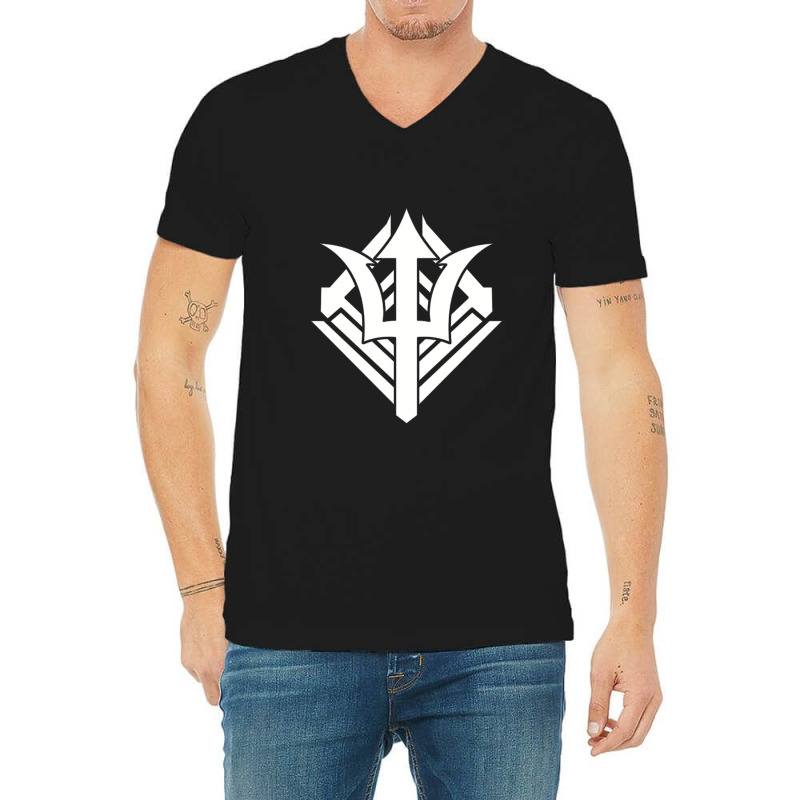 Ice Poseidon Trident V-neck Tee | Artistshot