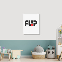 Flip Portrait Canvas Print | Artistshot