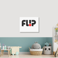 Flip Landscape Canvas Print | Artistshot