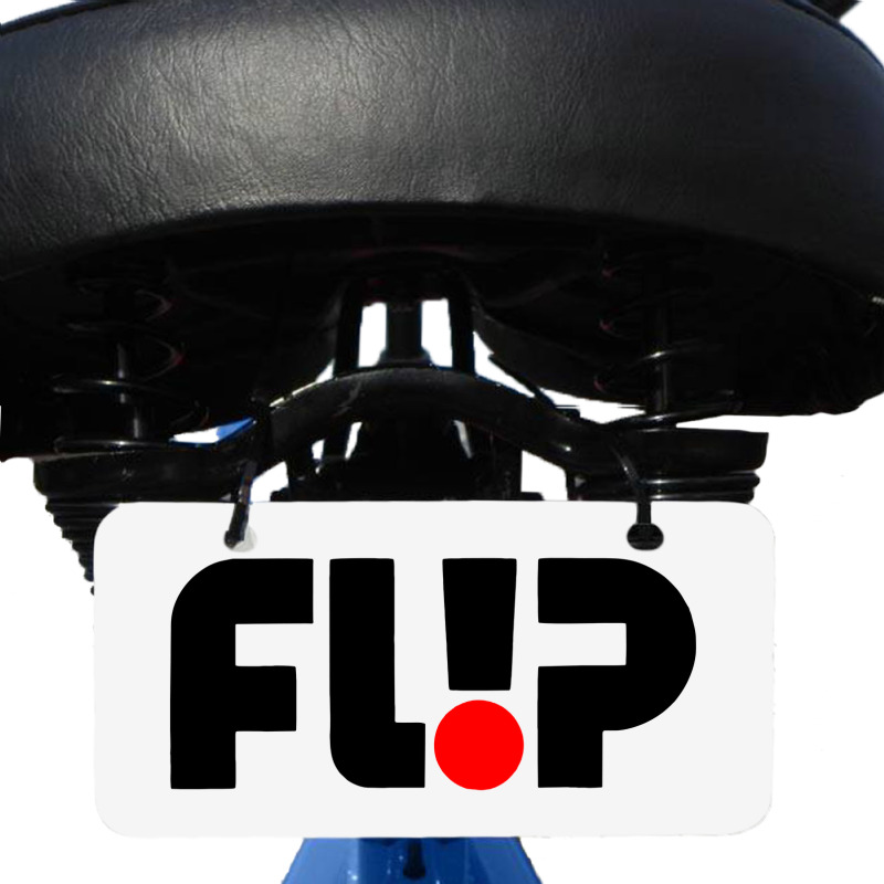 Flip Bicycle License Plate | Artistshot