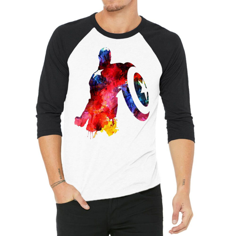 Full Color 3/4 Sleeve Shirt | Artistshot