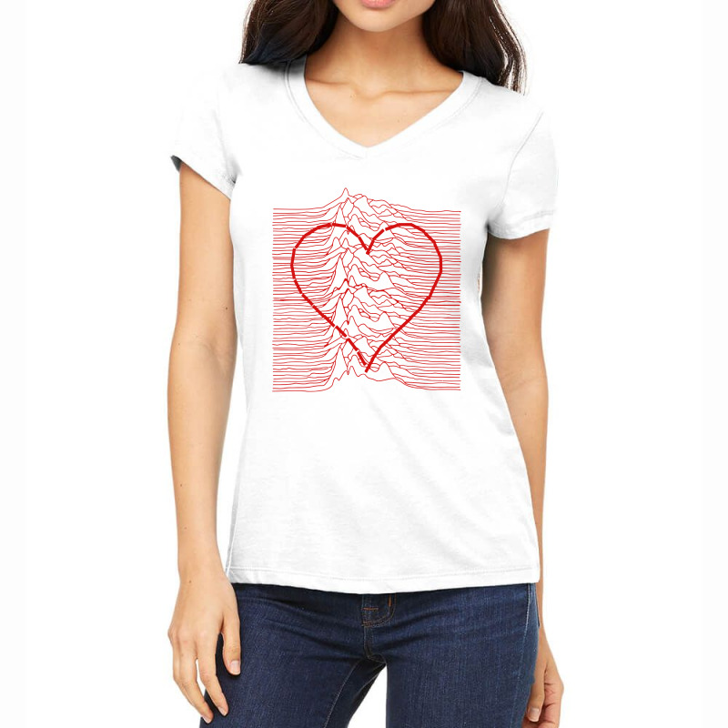 Joy Music Women's V-Neck T-Shirt by Klangenan | Artistshot