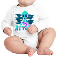 Let's Combine Our Attack Extraterrestrial Alien T Shirt Long Sleeve Baby Bodysuit | Artistshot