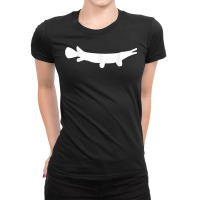 Alligator Gar Graphic Freshwater Fishing Men Women Kids Gift T Shirt Ladies Fitted T-shirt | Artistshot