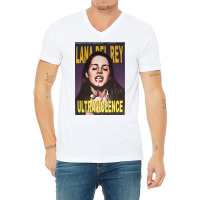 Lana Dell Ray Smoking V-neck Tee | Artistshot