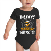 Mechanic Best Handyman Mechanic Dad Vintage Daddy Is Already Doing It Baby Bodysuit | Artistshot