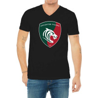 Leicester Tigers Rugby V-neck Tee | Artistshot