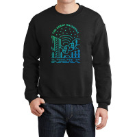 The Great Waterfall Crewneck Sweatshirt | Artistshot