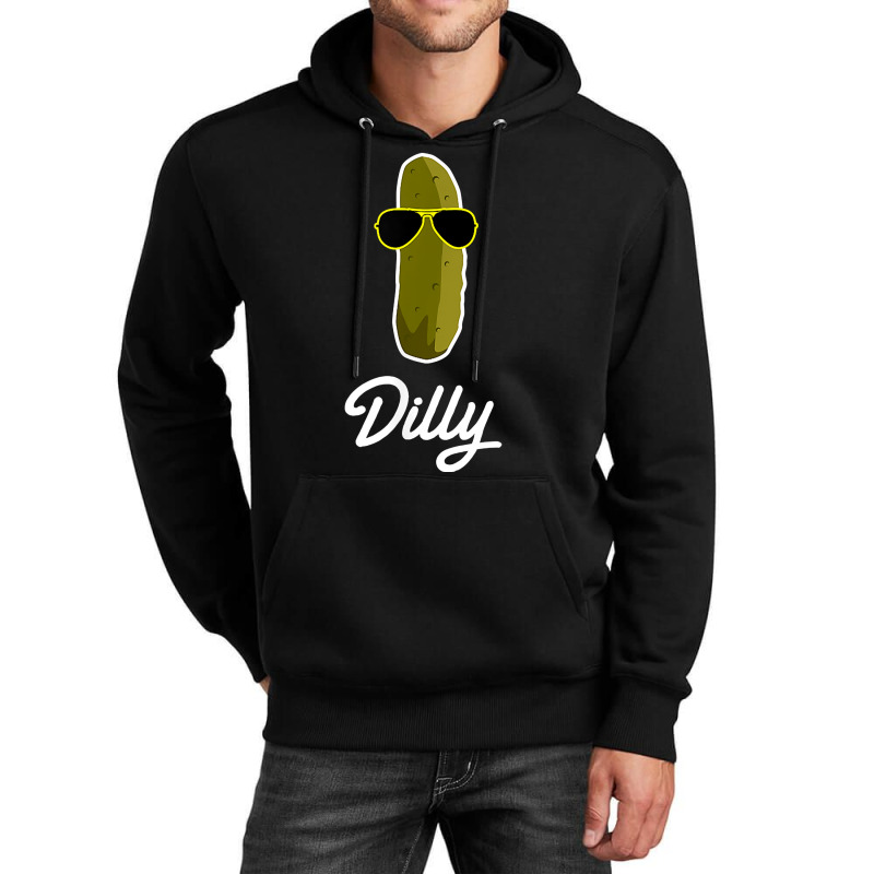 Funny Pickle Dilly Food Gift T Shirt Unisex Hoodie by manviwadlington | Artistshot